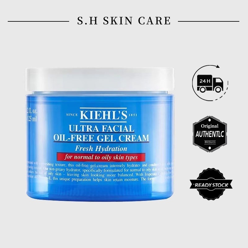 Kiehls Kiehl 's Ultra Facial Oil-Free Gel Cream 125ml ( ครีมสีเขียว )