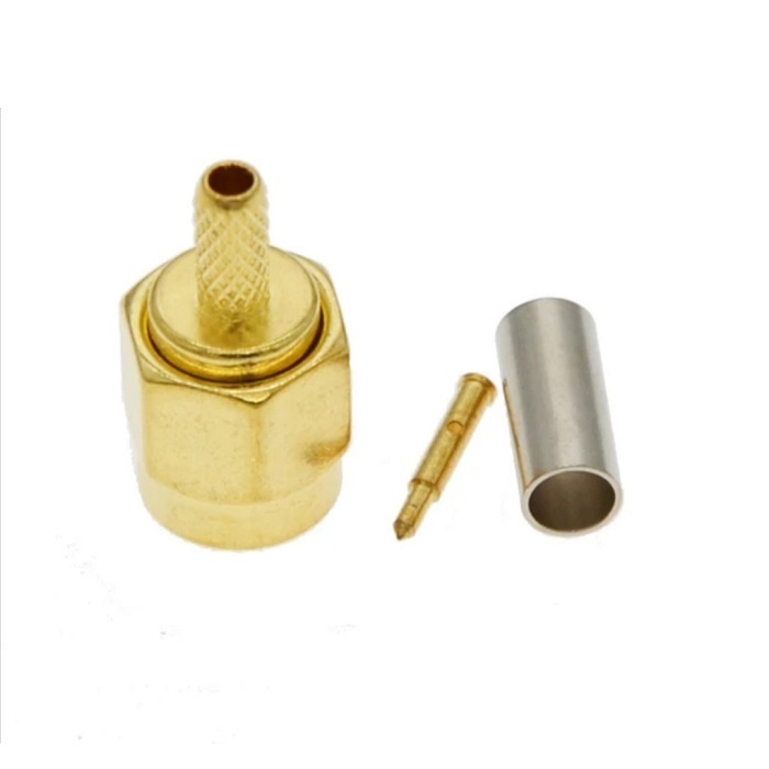 สายบัดกรีตัวผู้ SMA RG174, RG316