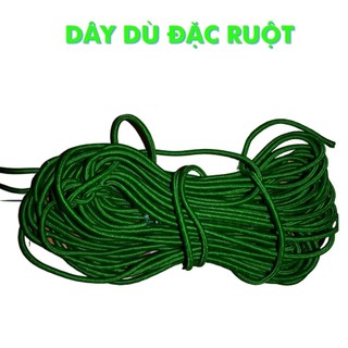 [1kg 135 mét] DÂY DÙ TRÒN ĐẶC RUỘT 2,3,4,5,6,8mm dùng để buộc đồ, cắm trại, leo núi