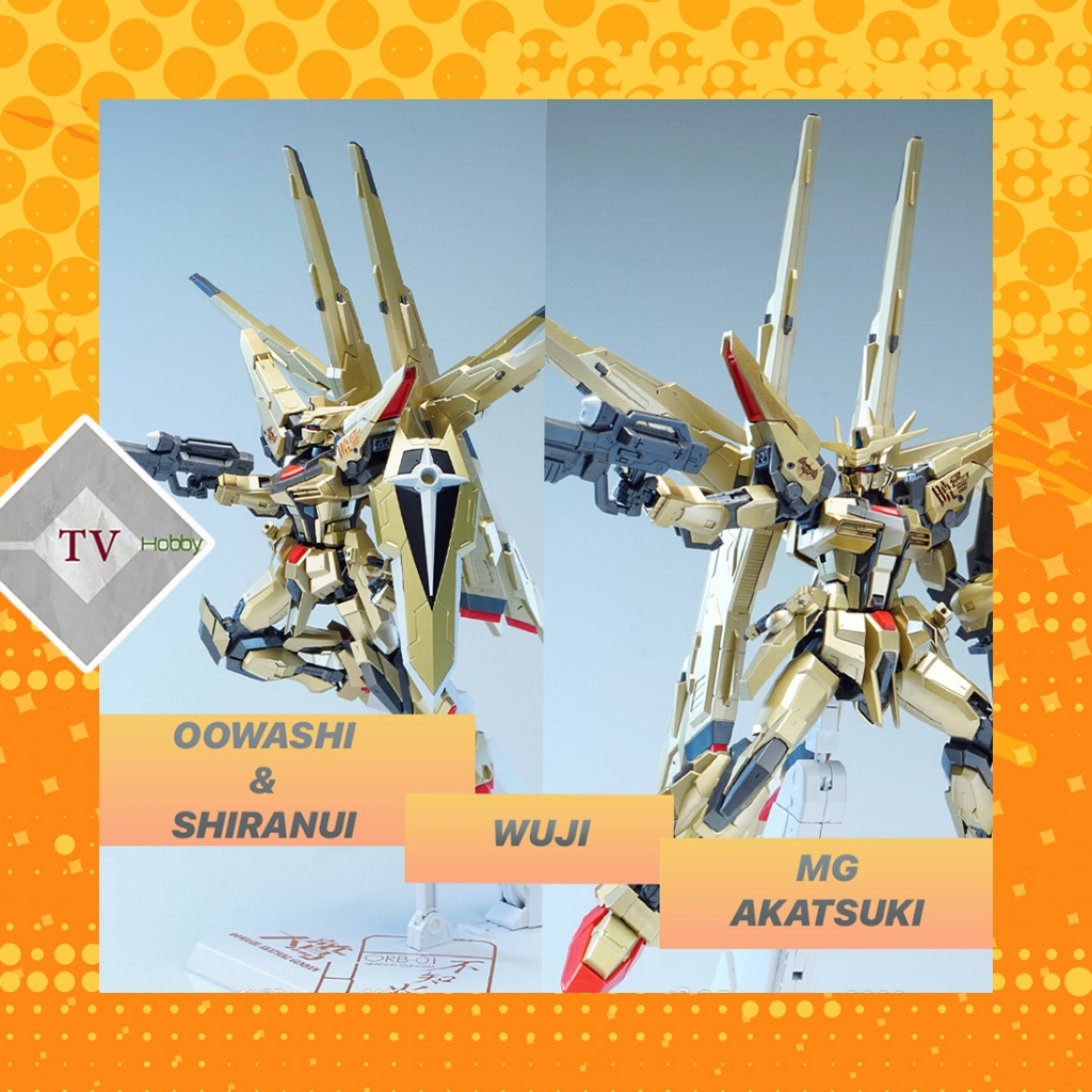 MG Akatsuki Full Pack Oowashi & Shiranui (รุ่น Wuji)