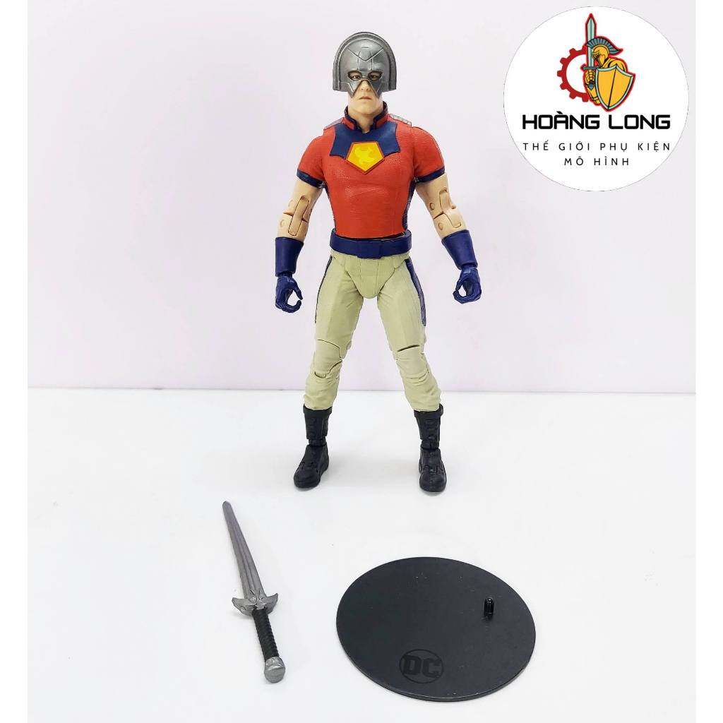 โมเดล McFarlane ของแท้ - DC Multiverse, Peacemaker ไม่มีกล่อง (เครื่องประดับ Hoang Long)