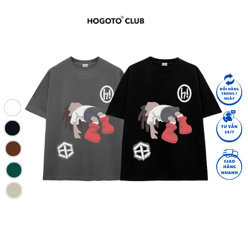 Local Brand HUPLY BOY เสื้อยืด unisex cotton 100% - ร้าน Hogotoclub - ผู้ชายและผู้หญิงจากโอเวอร์ไซส์