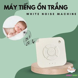 Máy tạo tiếng ồn trắng  White noise Corky baby Wn01 ru bé ngủ tích hợp 9 bản nhạc hay