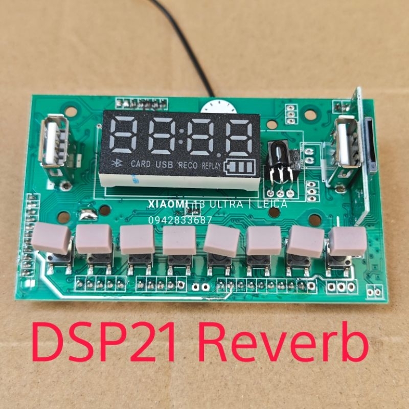 วงจรทวีตเตอร์วงจร DSP Bluetooth Reverb