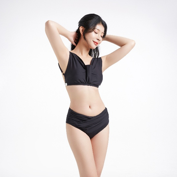 Spincess Polewear BUTTERFLY - สีดํา (รูปถ่ายจริงทางร้านถ่าย - สินค้าออกแบบ)