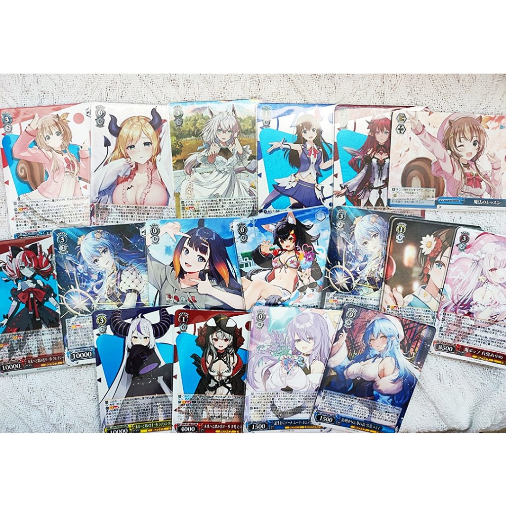 [GS FUNNY SHOP] การ์ด Hololive ของแท้ R/RR/SR - Weiss Schwarz JP