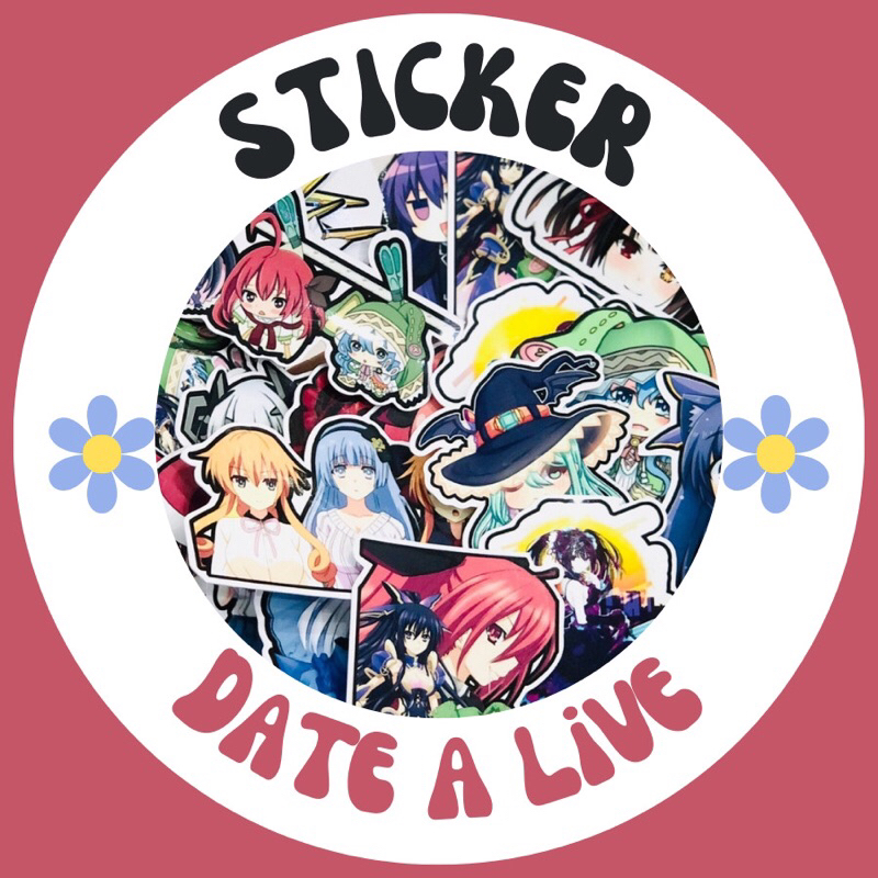 [ 🏠Date A Live ] Set Sticker 20 แผ ่ นอะนิเมะ ( กันน ้ ํา )