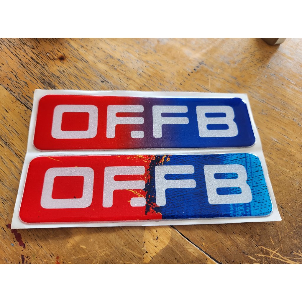 Offb Logo, Decar Logo สติ ๊ กเกอร ์ ติดรถยนต ์ OFFB - L01