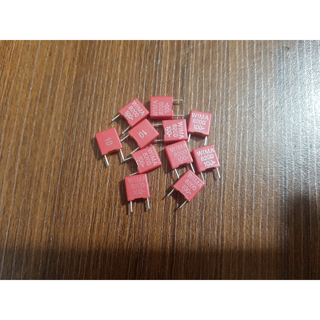 Wima คาปาซิเตอร์ FKP2 8.2nF 8200pF - 100v