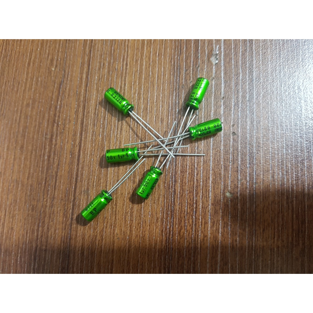 Nichicon Muse BP Capacitor 1uF 105 - 50v