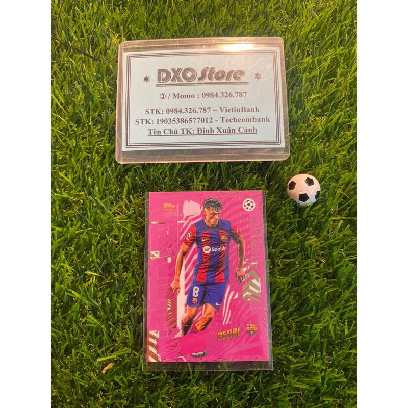 การ์ดขายปลีก - ELITE - TOPPS GOLD 2024 - PEDRI (BARCELONA)