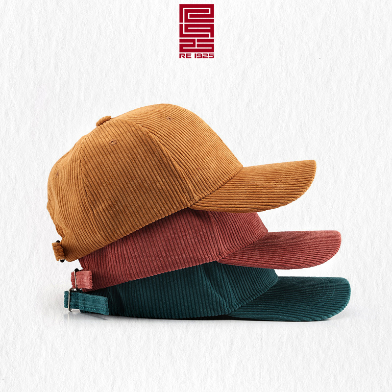 หมวกเบสบอลกํามะหยี่ - หมวกผู้ชายและผู้หญิง Re1925 Studio LT10