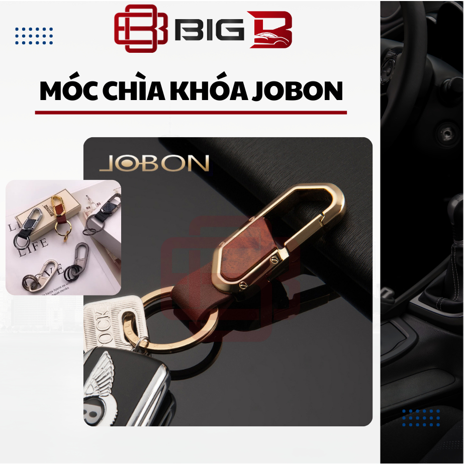 Jobon พวงกุญแจรถจักรยานยนต ์ คุณภาพสูง - ของแท ้ 100 % - พวงกุญแจ - BIG B STORE