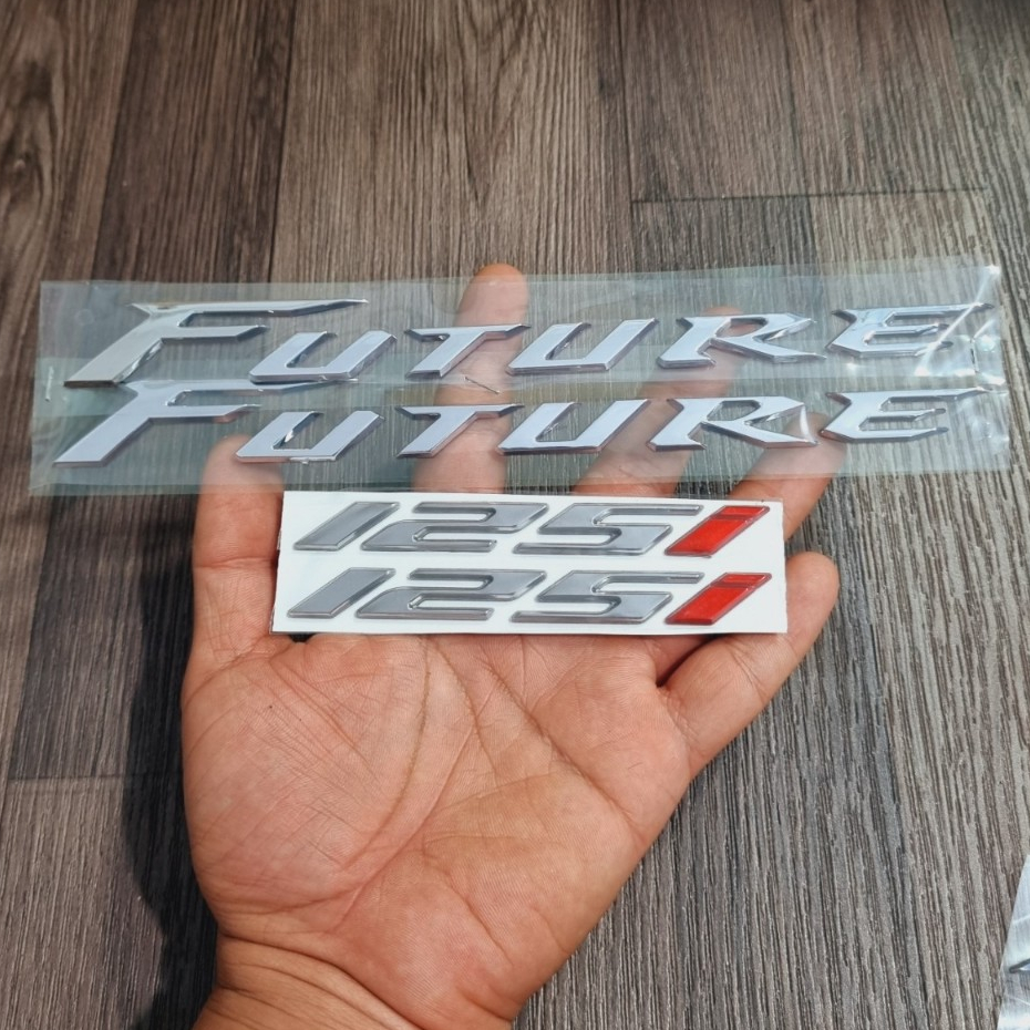 ชุดแสตมป์ลายนูน FUTURE 125i พร้อมปีกนกและสติ๊กเกอร์ Fu อ้วน Fu led วัสดุพลาสติกแข็งเคลือบเงา ครบชุด ราคา ถูกที่สุด ดีลบีเคเค แกลเลอรีภาพที่ 2