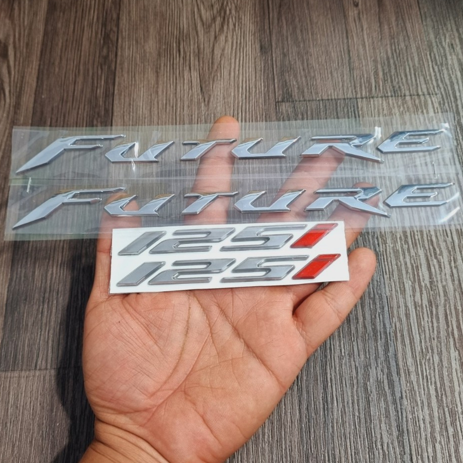 ชุดแสตมป์ลายนูน FUTURE 125i พร้อมปีกนกและสติ๊กเกอร์ Fu อ้วน Fu led วัสดุพลาสติกแข็งเคลือบเงา ครบชุด ราคา ถูกที่สุด ดีลบีเคเค แกลเลอรีภาพที่ 3