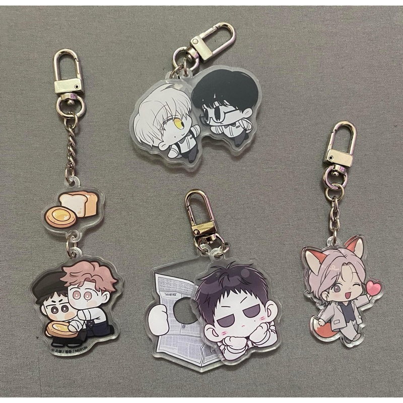 (มีจําหน่าย) LUCKY BOX KEYCHAIN_KEY BOYLOVE MANHWA OFF