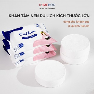 Khăn Tắm Nén Du Lịch, Giấy Nén Dùng Một Lần Loại Lớn Thấm Hút Nước Nhanh Dùng Trong Khách Sạn