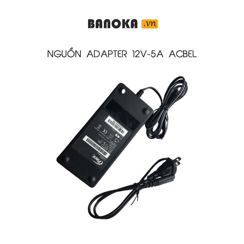 อะแดปเตอร์ Acbel 12V-5A พิเศษสําหรับอุปกรณ์กล้องและคอมพิวเตอร์ EQUIPMENT RECORDER