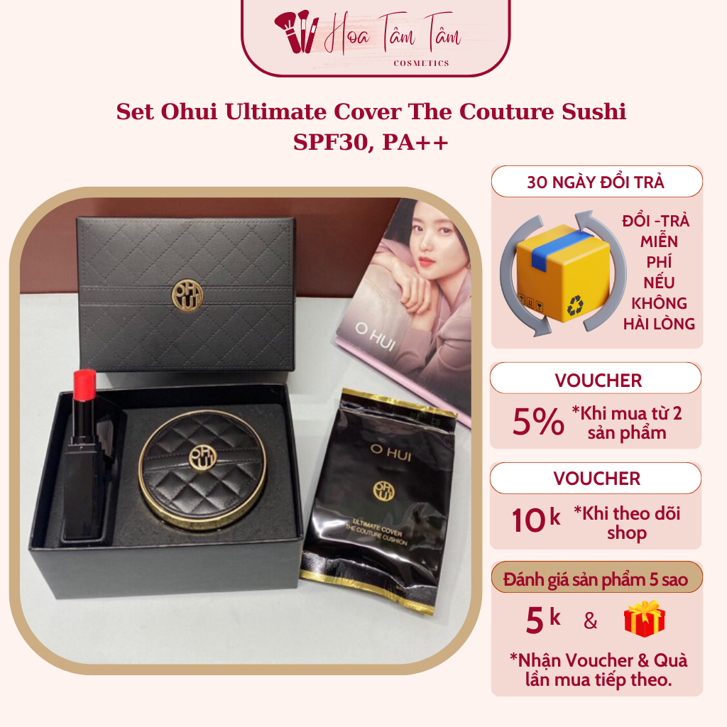 Ohui Ultimate Cover The Couture Cushion SPF30, PA + +