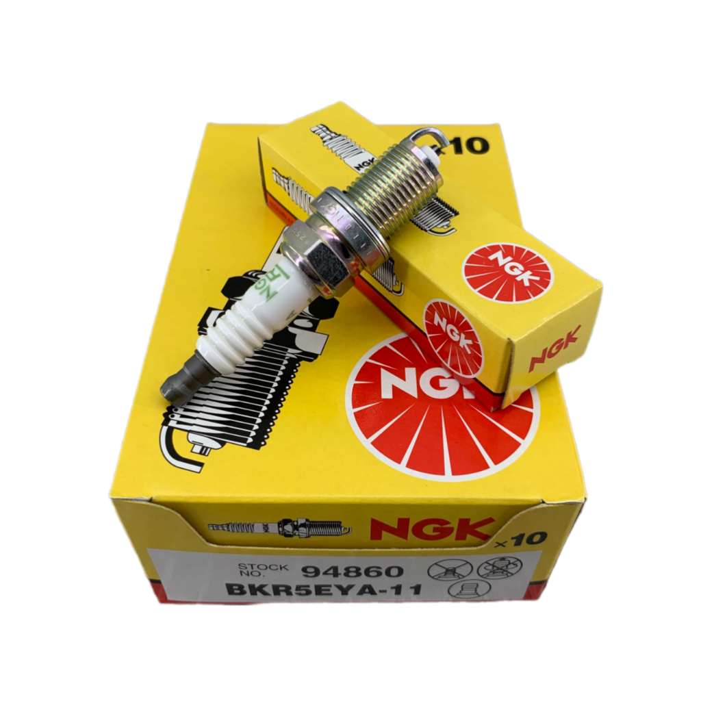 หัวเทียน NGK ของแท้ Nickel BKR5EYA-11 - 12 เดือน