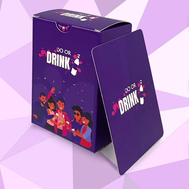 Do or Drink Drinking Game สํารับการ์ด Huie รวมการ์ด 84 ใบสําหรับคู่รักและกลุ่มเพื่อระเบิดสนุก