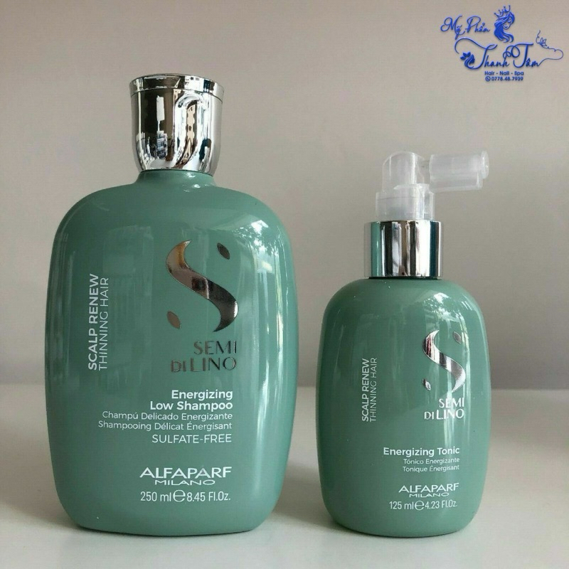 Alfaparf Milano Scalp Renew Hair Loss Energizing Low Hair Loss Shampoo Combo 250ml / 125ml