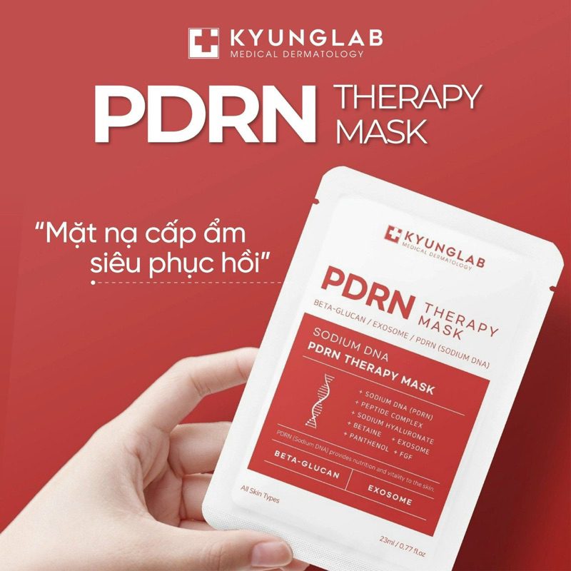 Pdrn Kyunglab PDRN Therapy mask 23ml หน ้ ากากโซเดียม DNA B5 2027
