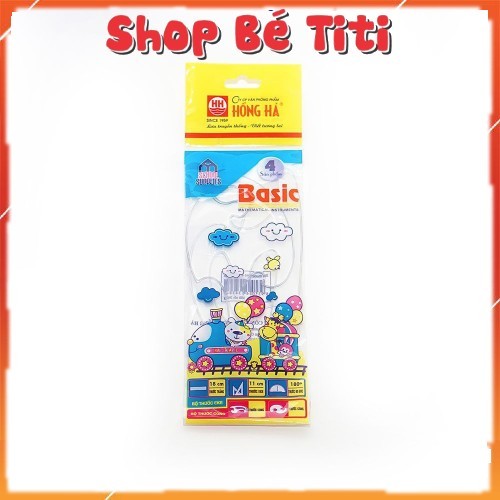 Eke Ruler Set 4 Ruler Hong Ha - EEK-LGM Baby Titi Shop
