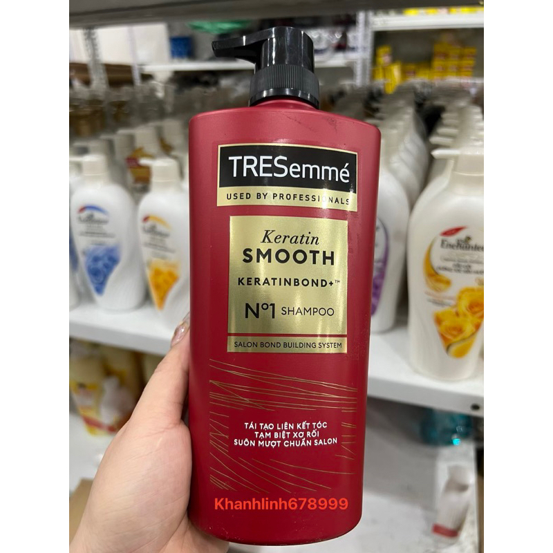 ( ของแท ้ 🌹 Tresemme Keratin Shampoo 640g