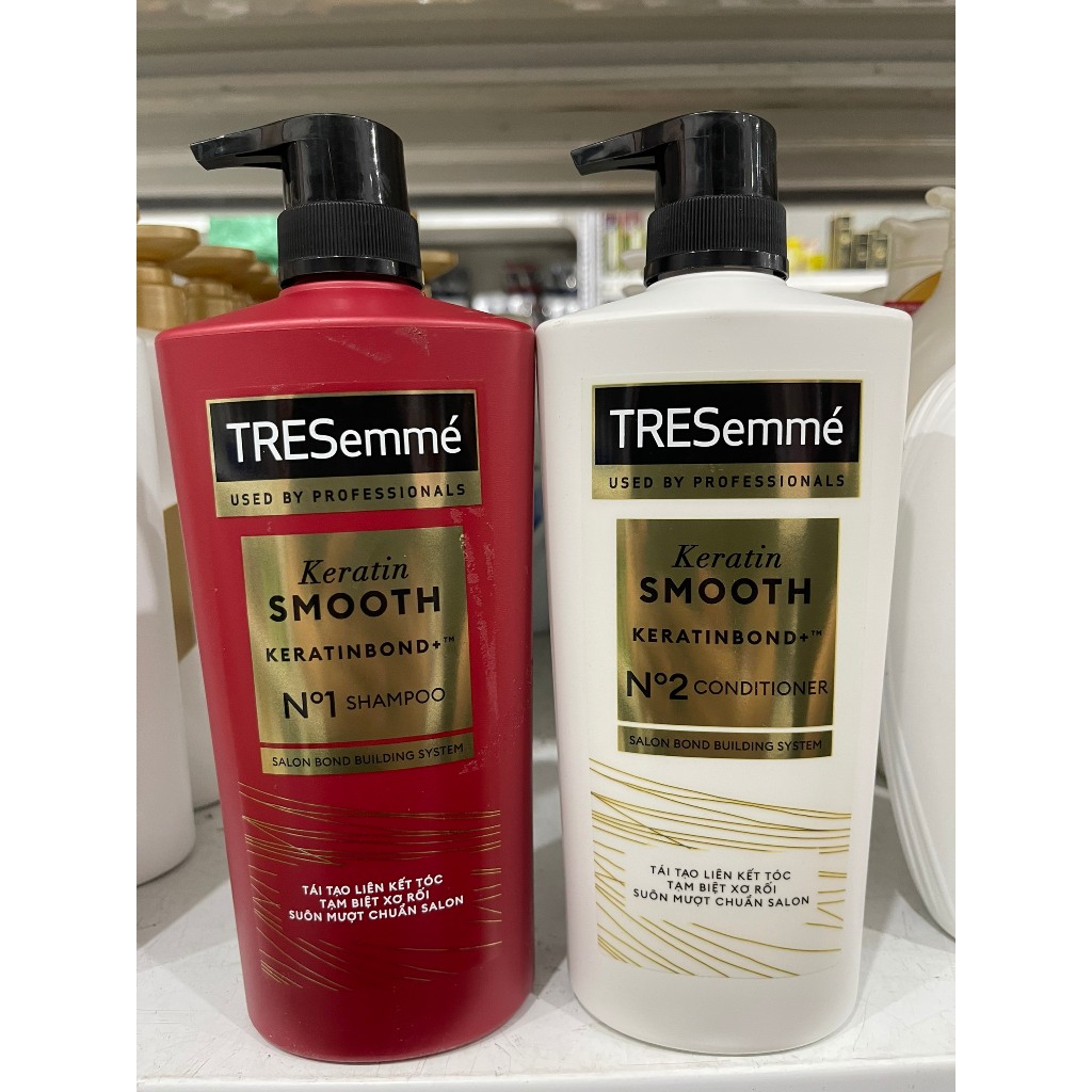 [ รุ ่ นใหม ่ ] Tresemme Shampoo And Conditioner 640g