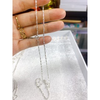 สร้อยคอเงินแท้อิตาลี 925 ยาว 45ซม