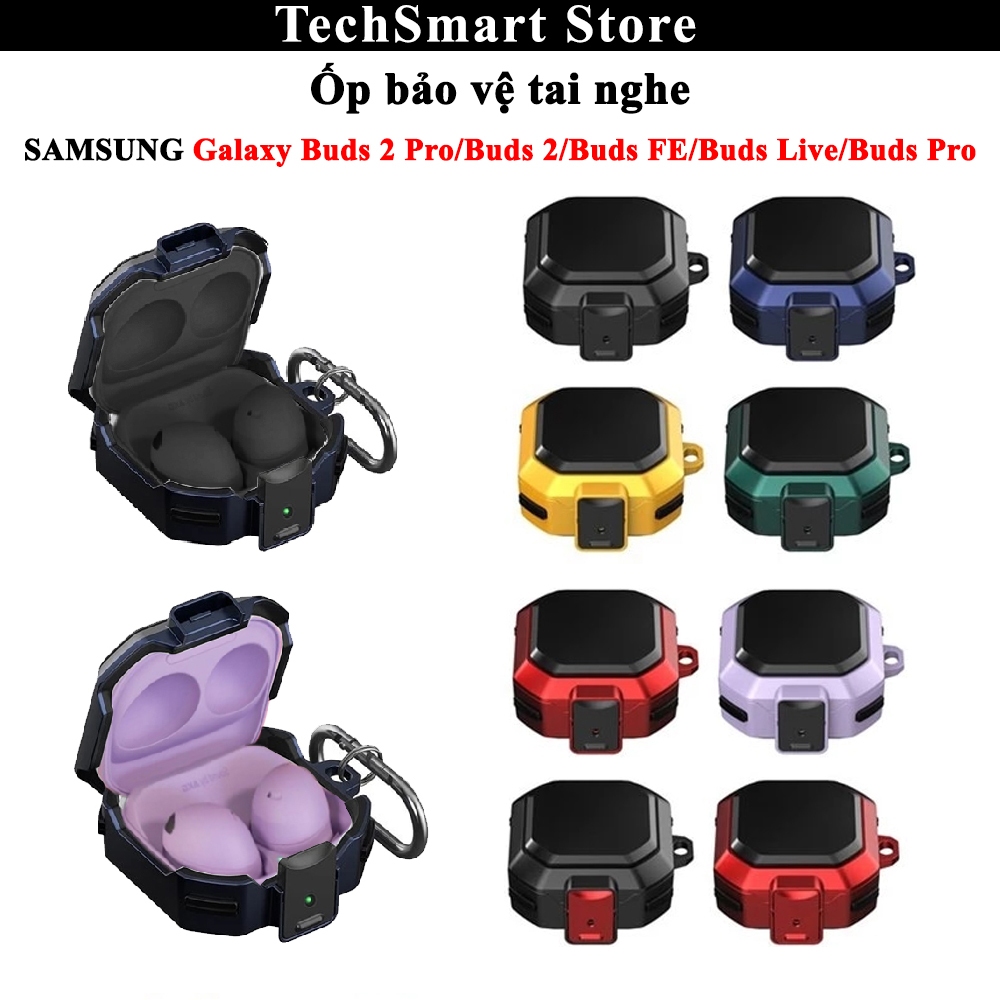 เคสป้องกันกันกระแทกสําหรับ Samsung Galaxy Buds Core/Buds Fe/Galaxy Buds 2 Pro/Buds2/BudsPro/Buds Liv