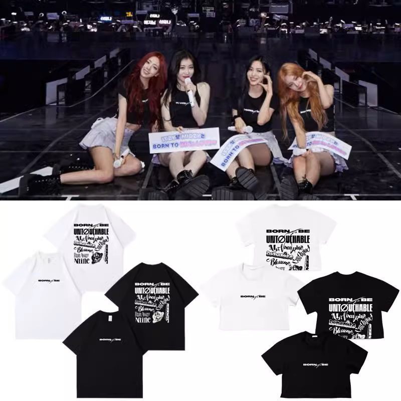 เสื้อยืดคอนเสิร์ต ITZY - Born To Be