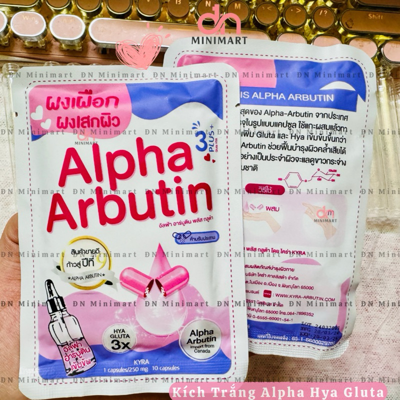 Alpha Arbutin Hya Gluta White Stimulation Bag