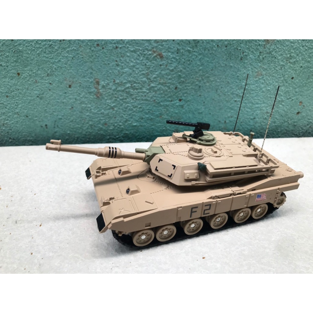 Abrams M1A2 โมเดลรถถังอเมริกัน - 1:43
