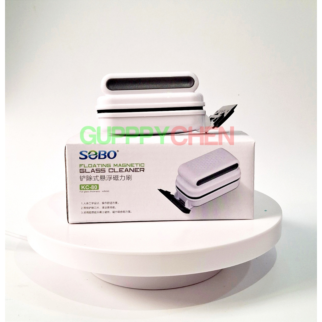 แม่เหล็กทําความสะอาดกระจกคุณภาพดีสําหรับตู้ปลา - ผสมผสานกับ Moss Scraper Sobo KC-80, KC-120, KC-150,