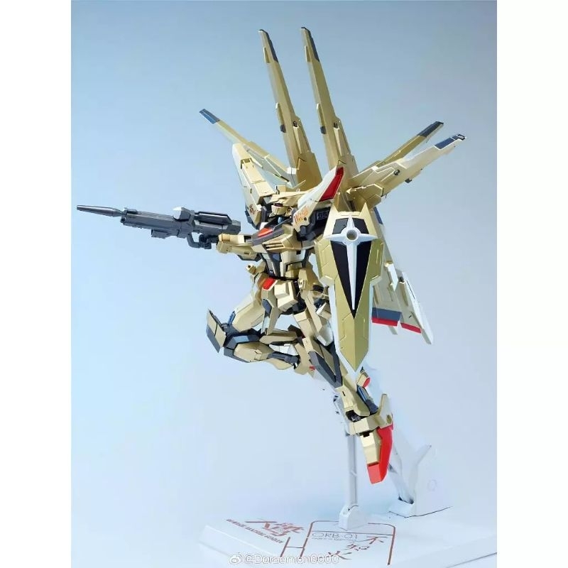 Gundam MG 1/100 Akatsuki Assembly Model Full Pack OOwashi & Shiranui