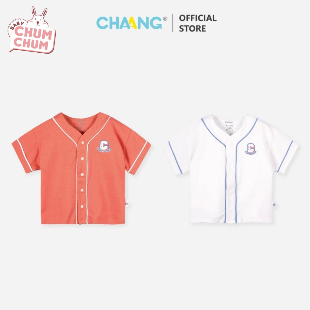 [BABY CHUMCHUM x CHAANG] เสื้อเบสบอลเด็ก Olympia CHAANG SS24D3