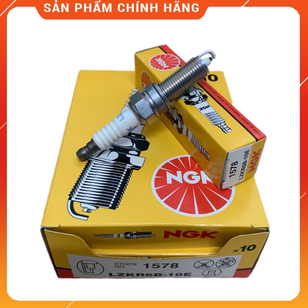 หัวเทียนรถยนต์ NGK ของแท้ Nickel BKR5EYA-11 - 24 เดือน