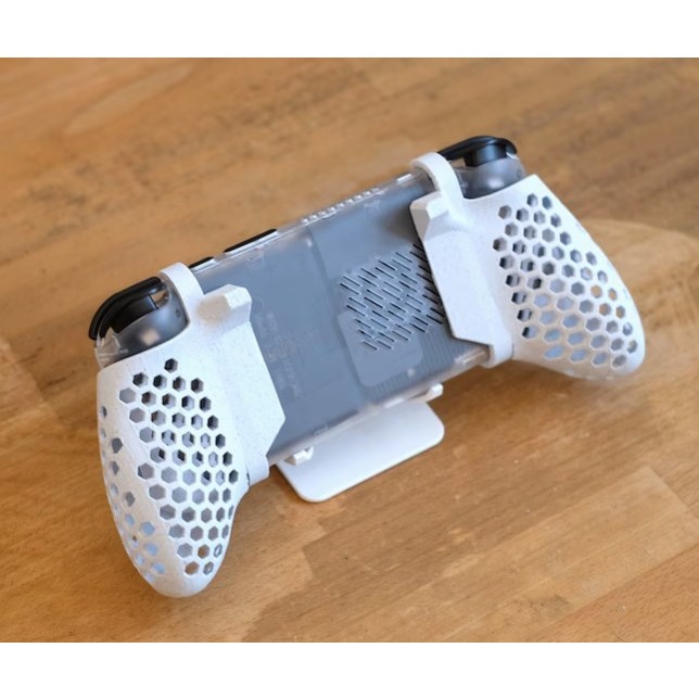 Ergonomic Handheld Grip Case Set สําหรับคอนโซลเกม Retroid Pocket 4/4 Pro - votri3d - p32