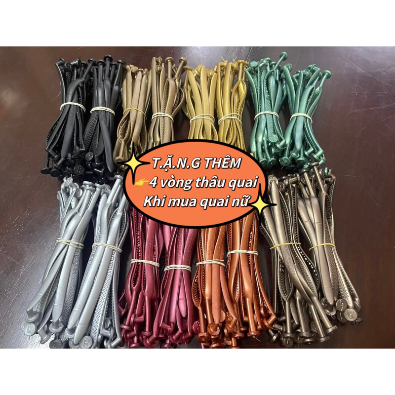 รองเท้าแตะผู้หญิง Ha.vai Slim (1 คู่ 2 ชิ้น - ต้องเจาะรูเพื่อติดเสน่ห์ให้ข้อความ Shop)
