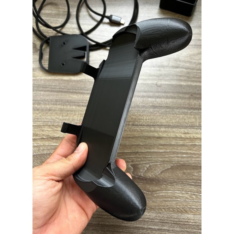 เคส Grip มือถือตามหลักสรีระศาสตร์สําหรับ PSP 1000 (FAT) ช่วยเล่นเกมเป็นเวลานานโดยไม่เมื่อยล้ามือ พิมพ์ 3d คุณภาพสูง - p45