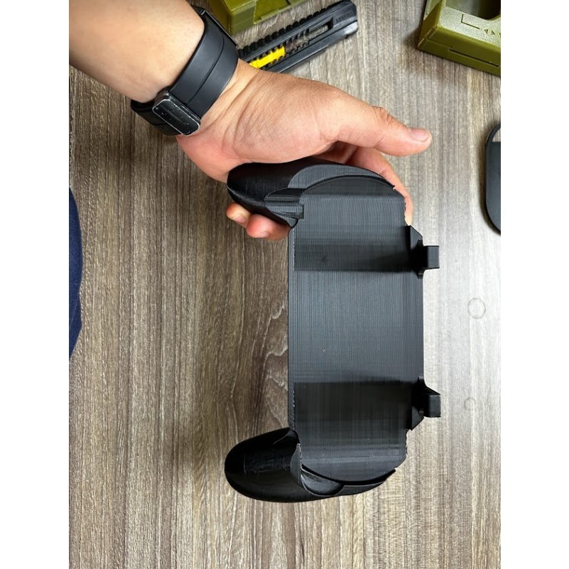 เคส Grip มือถือตามหลักสรีระศาสตร์สําหรับ PSP 1000 (FAT) ช่วยเล่นเกมเป็นเวลานานโดยไม่เมื่อยล้ามือ พิมพ์ 3d คุณภาพสูง - p45