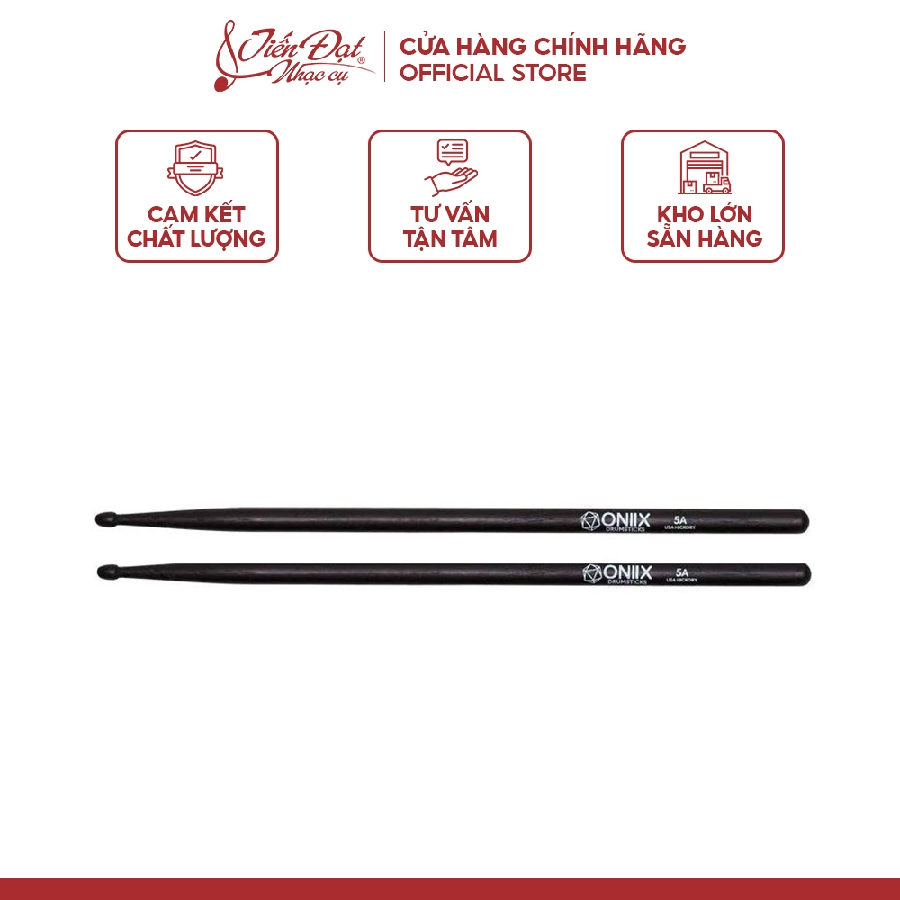 ของแท้ ONIIX 5A ไม้ตีกลอง, ONIIX X5A, ONIIX O7A ไม้ HICKORY USA