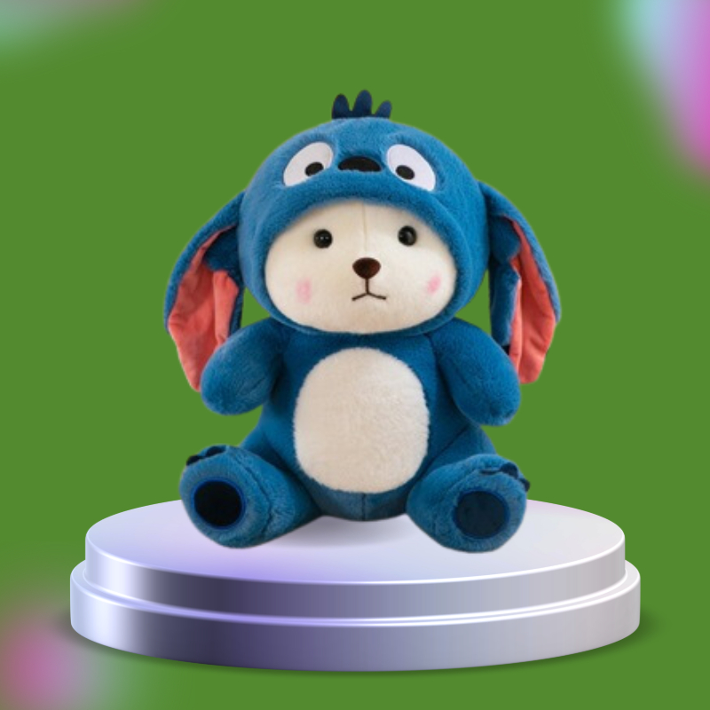 Lena Teddy Bear Blue Teddy Bear Hokami - Super Cute, Super Soft And Smooth Teddy Bear High-End New Product Line