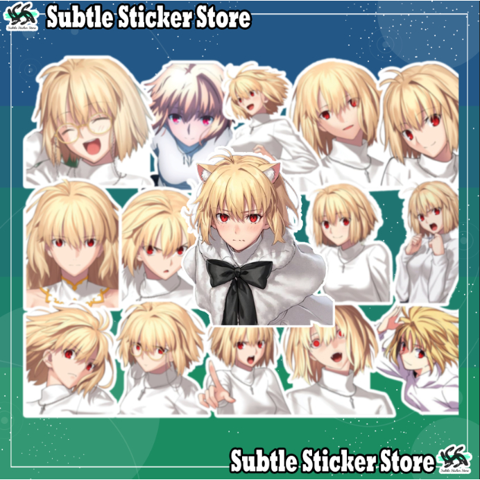 [สุขิเมะ] - ชุด 10/15 สติ๊กเกอร์ Arcueid Brunestud - อะนิเมะ MOON Princess/นิยาย ไลท์โนเวล Tsukihime TYPE-MOON