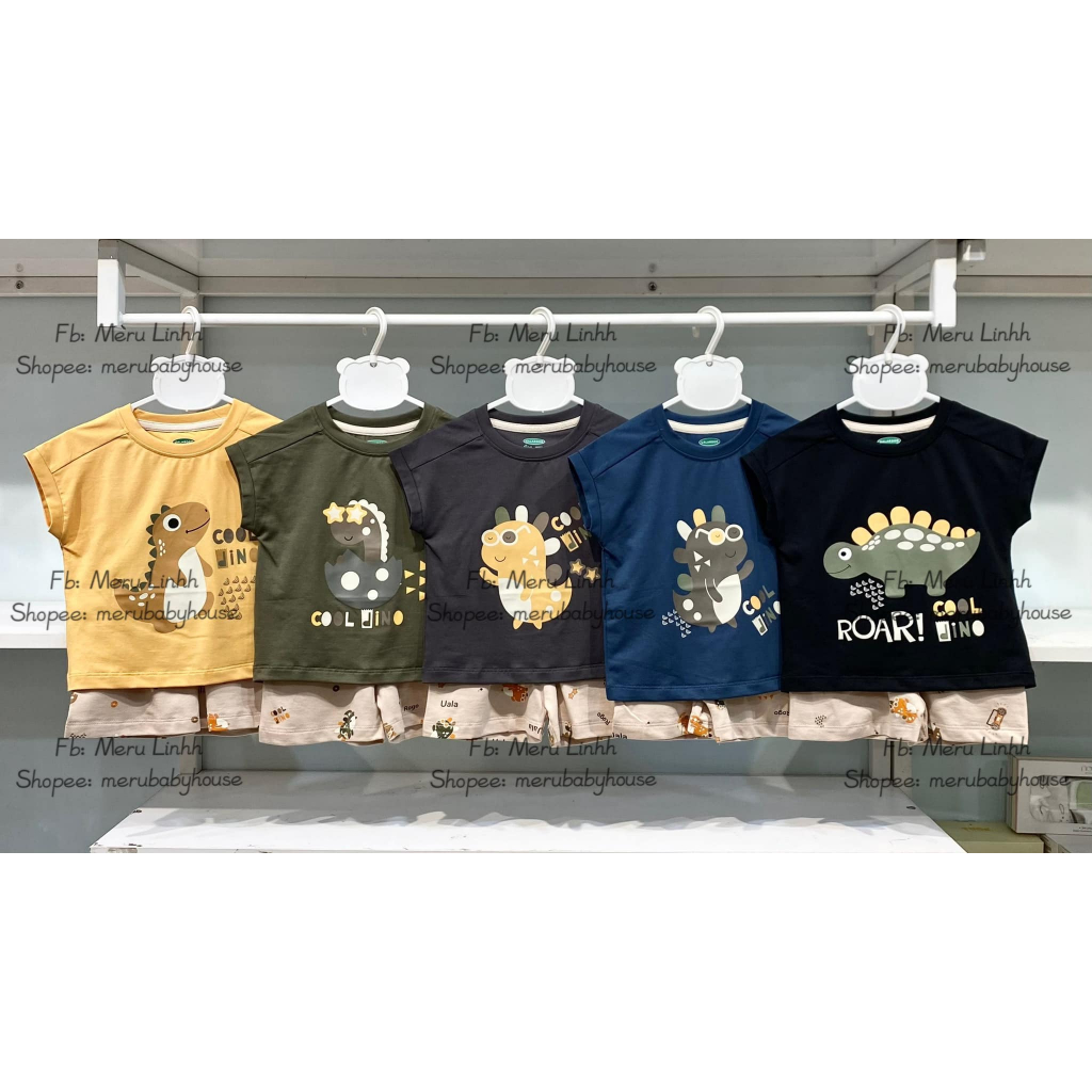 Ualarogo QA ชุดแขนกุดทําจาก USA ผ้าคอตตอน เย็นสบาย นุ่ม สําหรับเด็กทารก 1-5Y