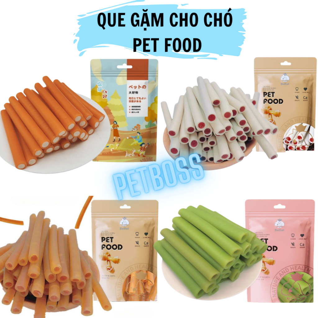 PK168 (อาหารสัตว์เลี้ยง) BONE สําหรับสุนัขขนาดใหญ่ PETFOOD BONUS สําหรับสุนัขเพื่อทําความสะอาด TEETH