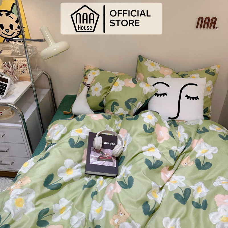 [REAL PICTURE] NAA HOUSE ชุดเครื่องนอนโพลีคอตตอนแบบ 1 ทุกขนาด