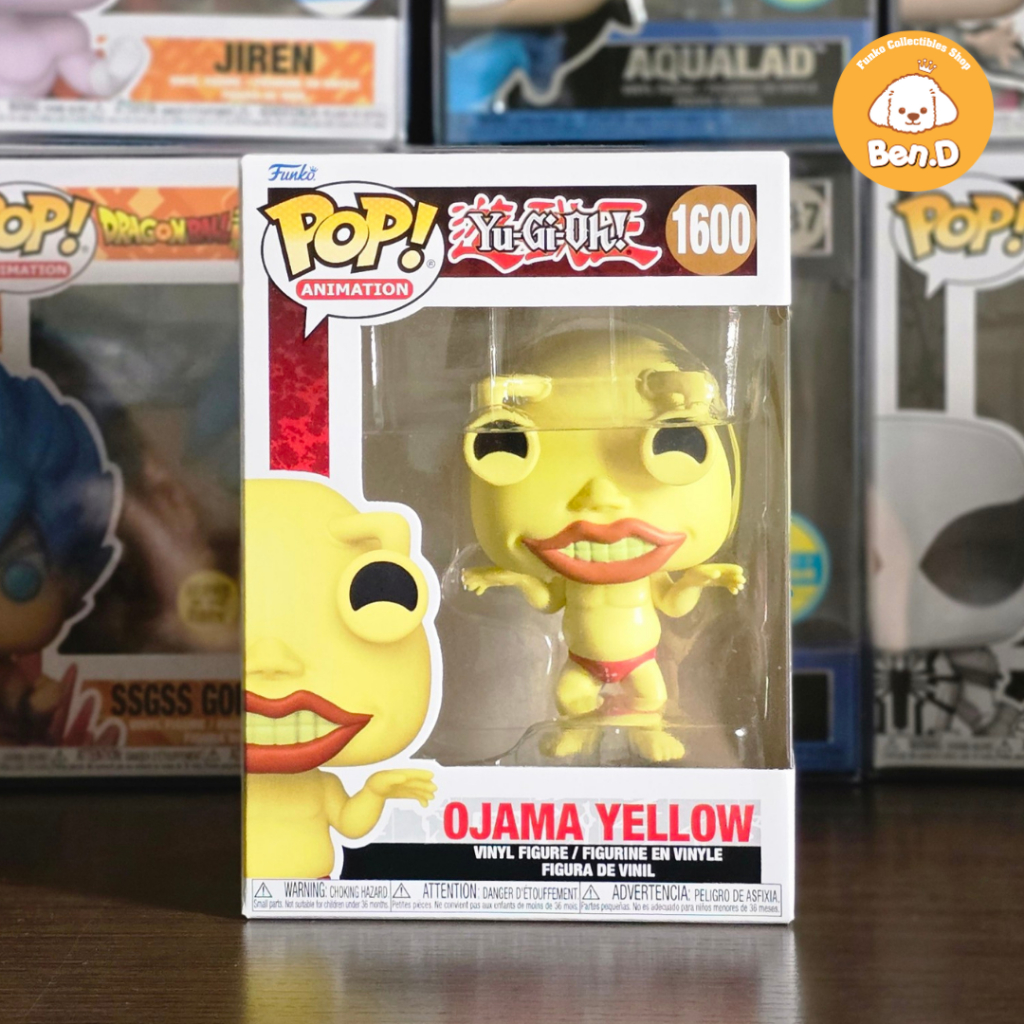ฟังโก้ป๊อป! ฟิกเกอร์ Funko Pop ดั้งเดิม! Yugioh - Ojama Yellow 1601
